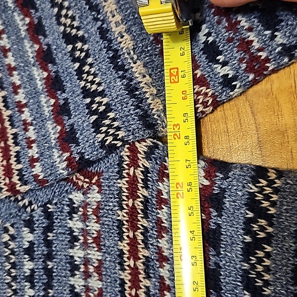 Vintage Northern Elements Pattern Grandpa Cosby Sweater - Picture 3 of 7